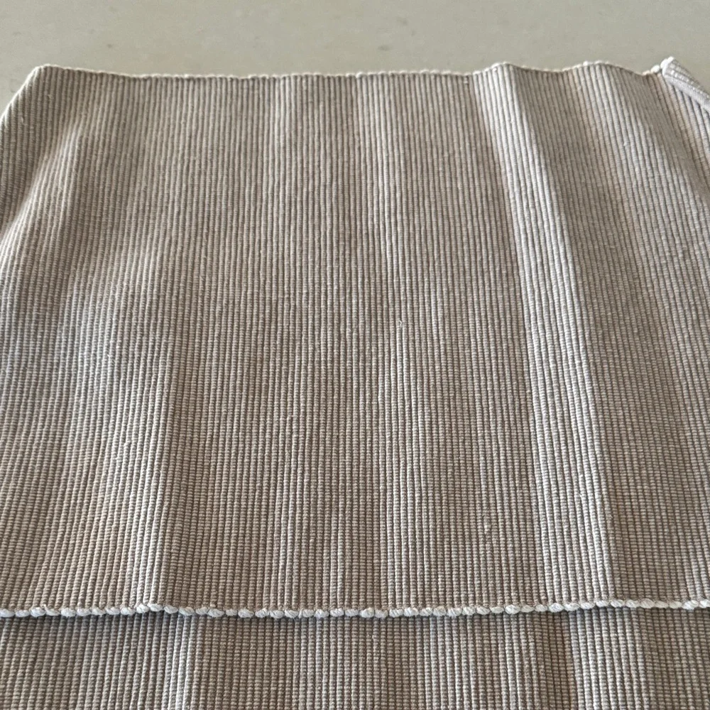 4 West Elm Light Gray Placemats